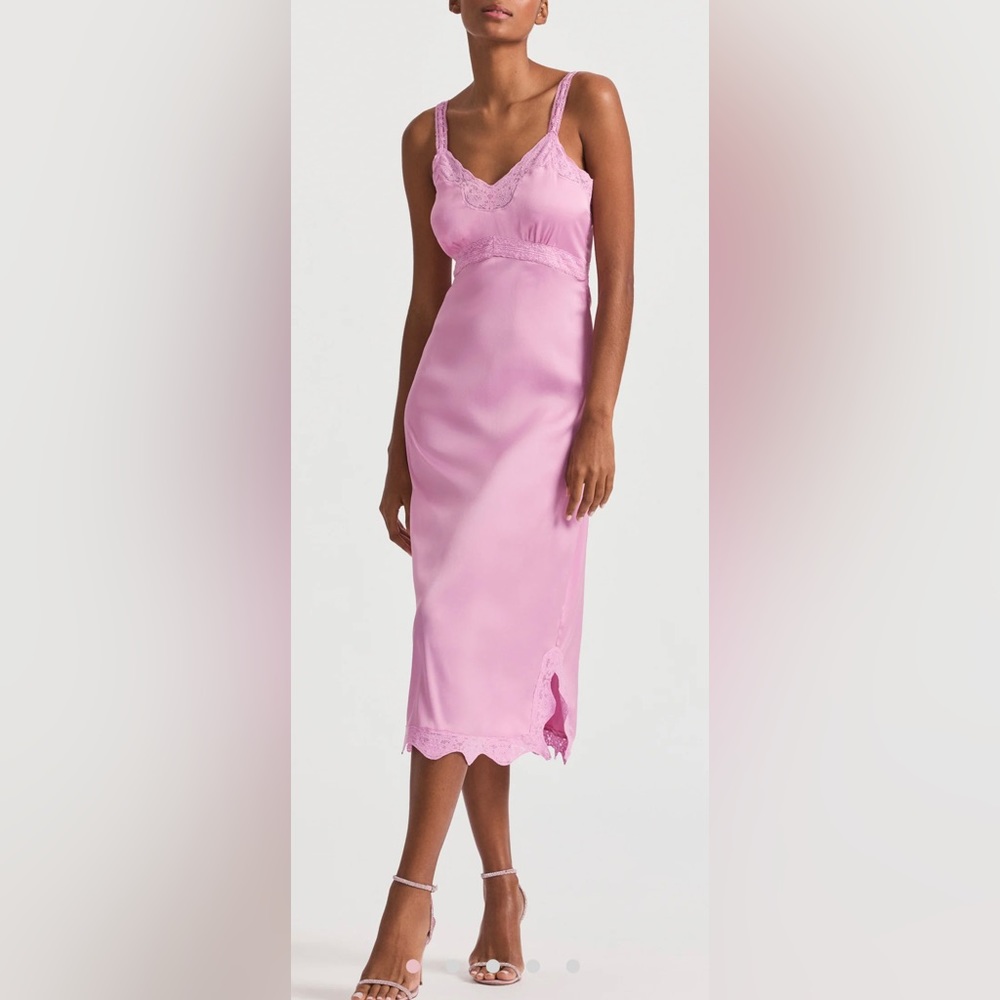 Loveshackfancy Josette midi dress in 0